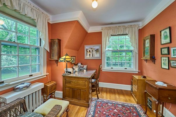 Home Office, Interior, Wood Texture Flooring