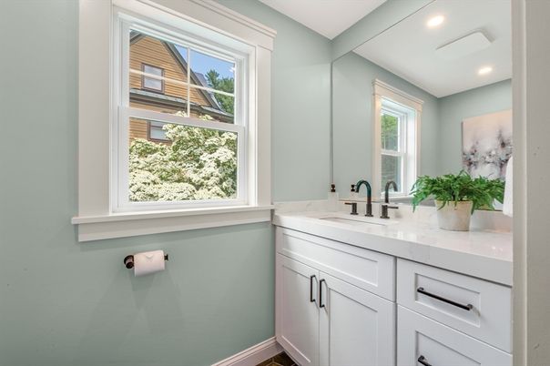 Bathroom, Interior, Recessed Lighting
