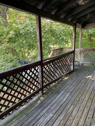 Exterior, Wood Texture Flooring