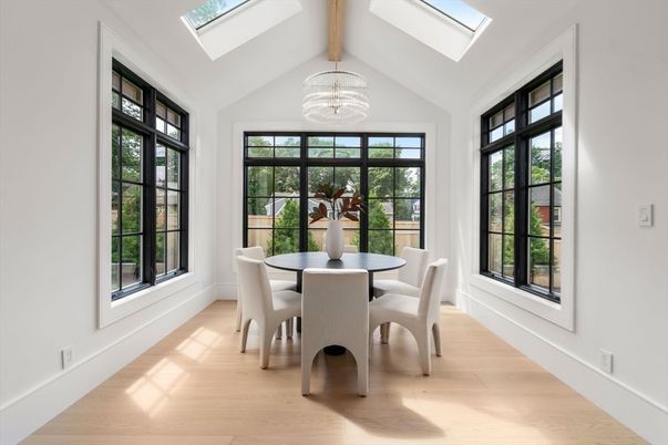 Dining room, Interior, Wood Texture Flooring