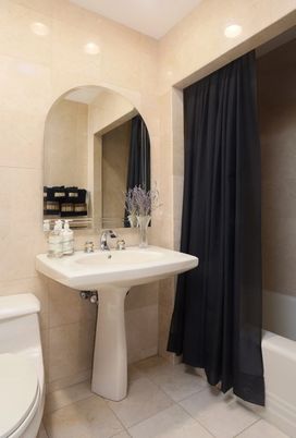 Bathroom, Interior, Recessed Lighting