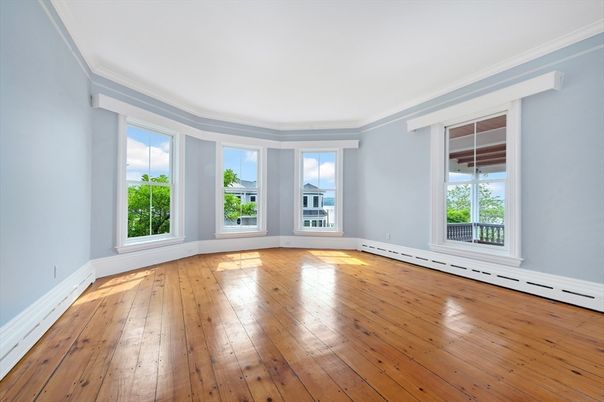 Empty room, Interior, Wood Texture Flooring