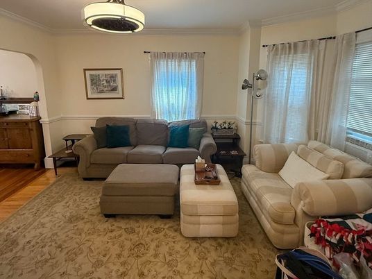 Interior, Living room, Pendant Lights, Wood Texture Flooring