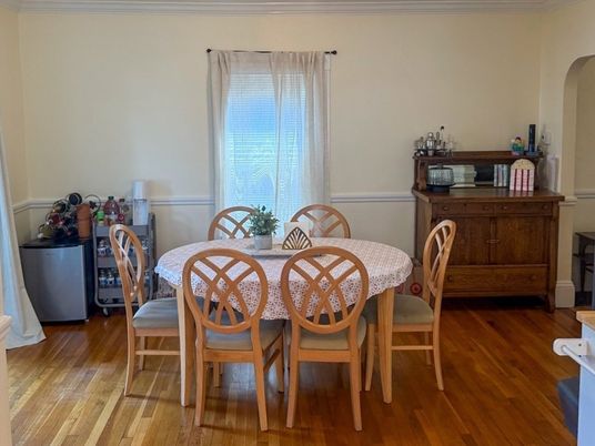 Dining room, Interior, Wood Texture Flooring