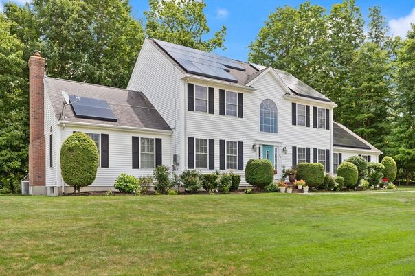 Backyard, Exterior, Facade, Solar Panels, Georgian