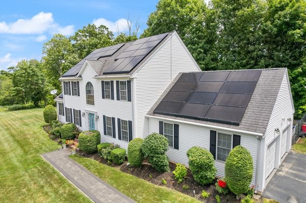 Backyard, Exterior, Facade, Solar Panels, Farmhouse