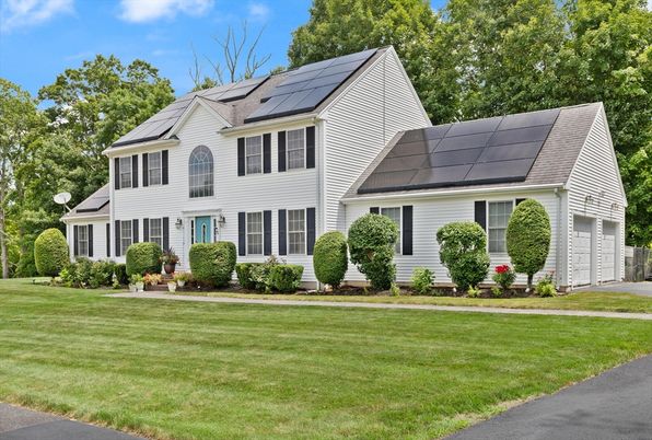 Attached, Exterior, Facade, Solar Panels, Georgian
