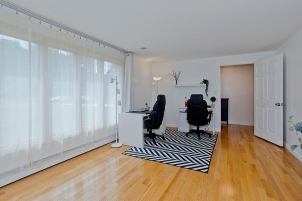 Home Office, Interior, Wood Texture Flooring