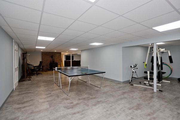 Fitness Equipment, Game Room, Interior, Recessed Lighting