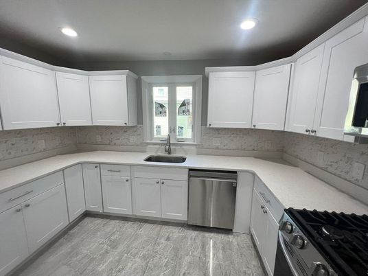 Interior, Kitchen, Recessed Lighting, Stainless Steel Appliances