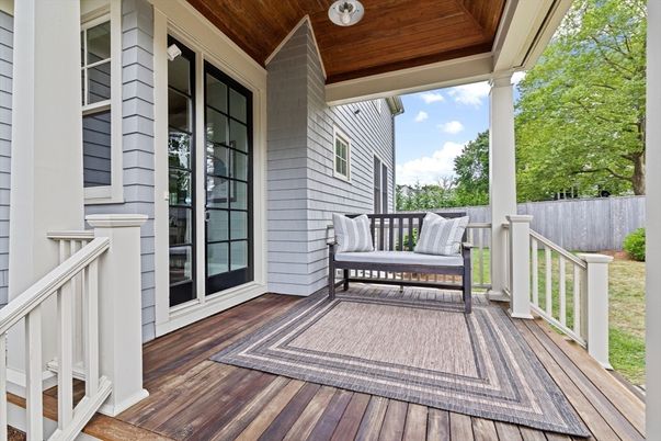 Exterior, Wood Texture Flooring