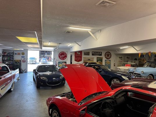 Garage, Interior, Recessed Lighting