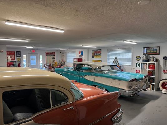 Garage, Interior, Recessed Lighting