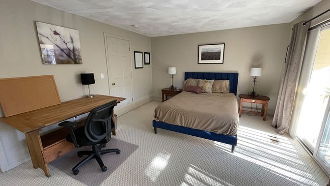 Bedroom, Home Office, Interior