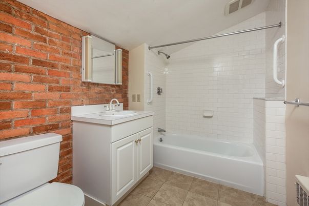 Bathroom, Interior, Stone Walls