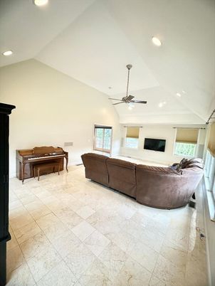 Interior, Living room, Piano, Recessed Lighting