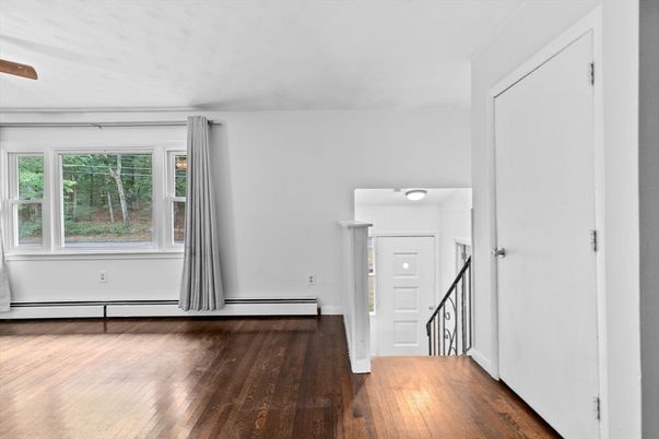 Empty room, Interior, Wood Texture Flooring