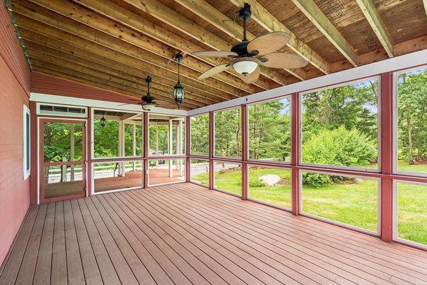 Interior, Sun Room, Wooden Beams, Wooden Ceilings, Wood Texture Flooring