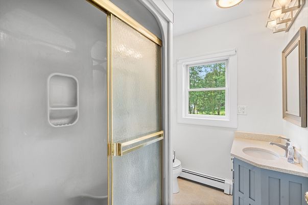 Bathroom, Glass Shower, Interior