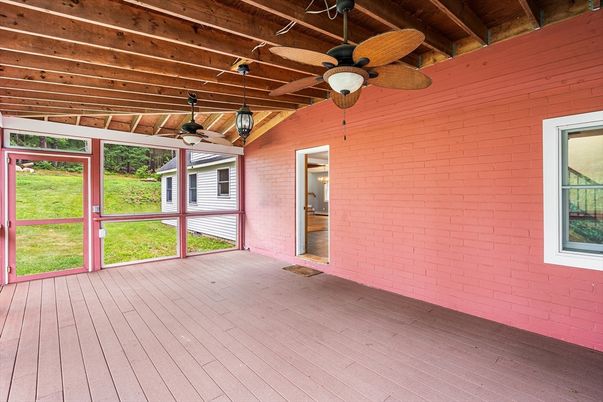 Empty room, Interior, Stone Walls, Wooden Beams, Wooden Ceilings, Wood Texture Flooring