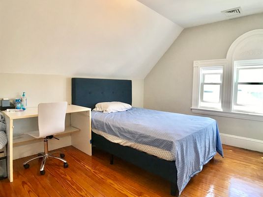 Bedroom, Home Office, Interior, Wood Texture Flooring