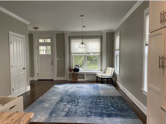 Interior, Pendant Lights, Wood Texture Flooring