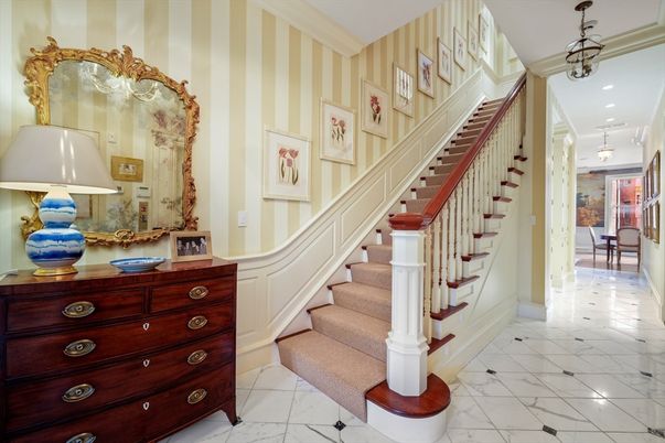 Interior, Marble, Recessed Lighting