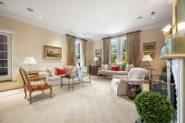 Fireplace, Interior, Living room, Recessed Lighting