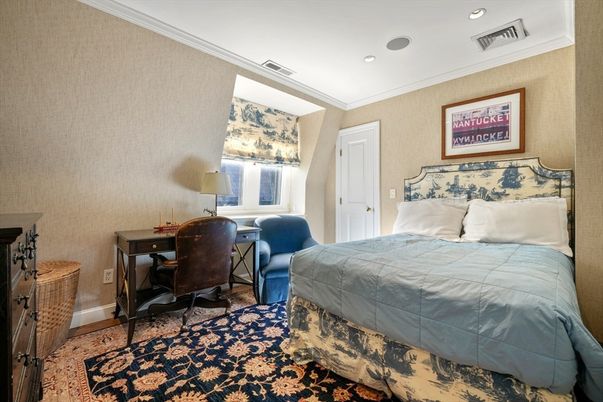 Bedroom, Home Office, Interior, Recessed Lighting