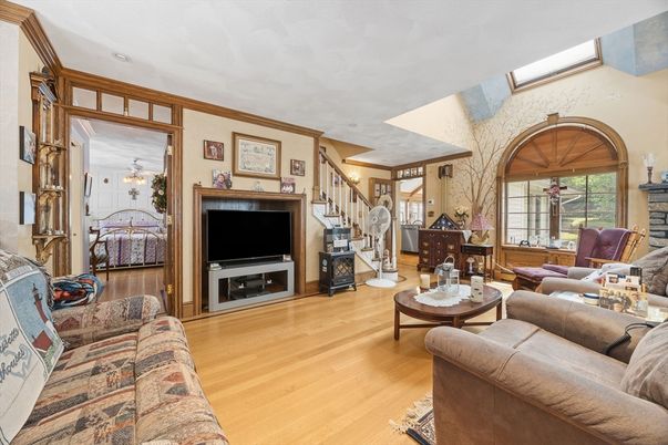 Fireplace, Interior, Living room, Wood Texture Flooring