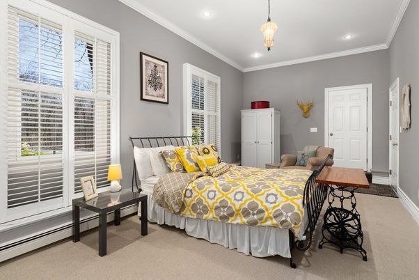 Bedroom, Interior, Pendant Lights, Recessed Lighting