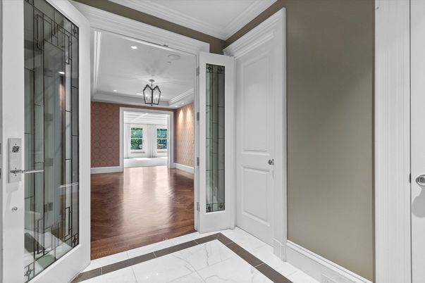 Interior, Marble, Pendant Lights, Recessed Lighting, Wood Texture Flooring