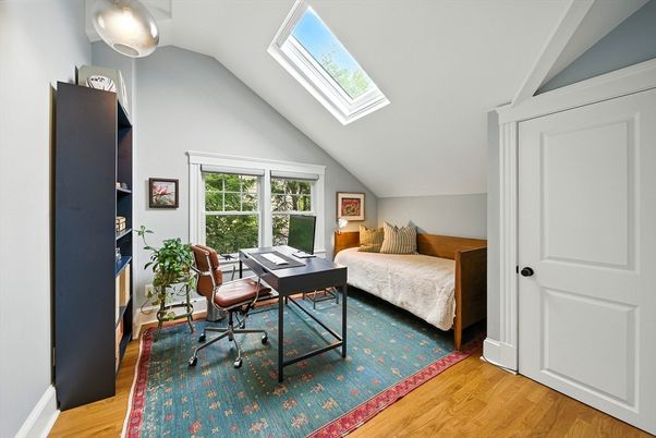 Home Office, Interior, Wood Texture Flooring