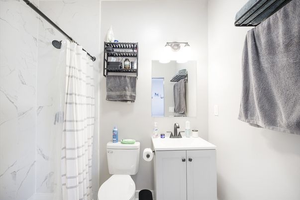 Bathroom, Interior, Marble Walls