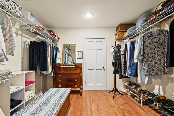Interior, Recessed Lighting, Walk-in Closets, Wood Texture Flooring