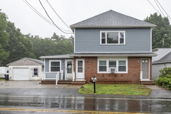 Detached Garage, Exterior, Facade, Brick Facade, American Foursquare