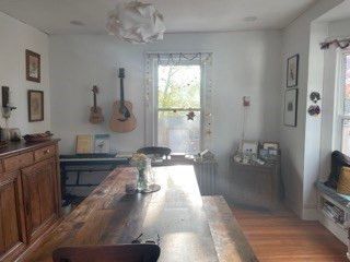 Dining room, Interior, Wood Texture Flooring
