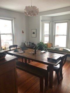Chandelier, Dining room, Interior, Pendant Lights, Wood Texture Flooring