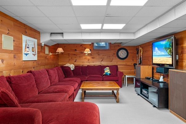 Interior, Living room, Wooden Walls