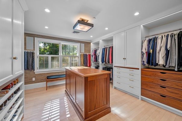 Interior, Recessed Lighting, Walk-in Closets, Wood Texture Flooring