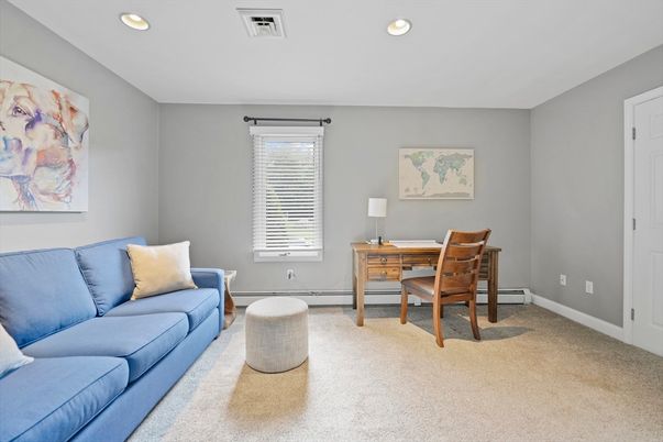 Home Office, Interior, Recessed Lighting