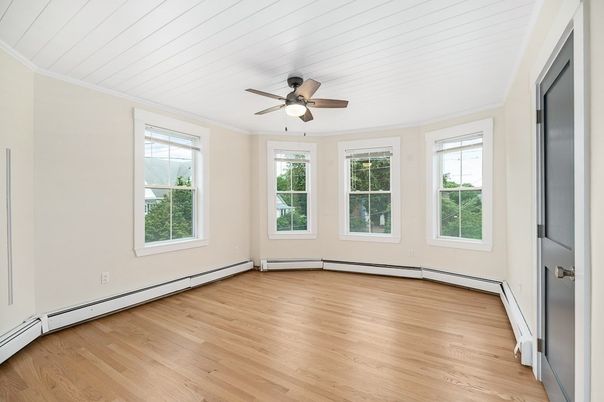 Empty room, Interior, Wood Texture Flooring