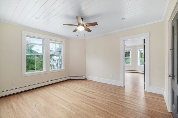 Empty room, Interior, Wood Texture Flooring
