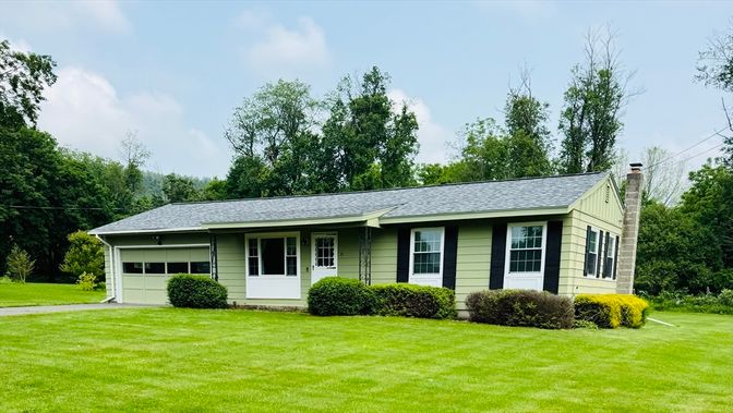 Attached, Backyard, Exterior, Facade, Ranch