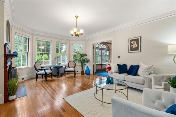 Chandelier, Interior, Living room, Wood Texture Flooring