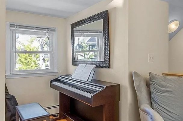 Interior, Piano, Wood Texture Flooring