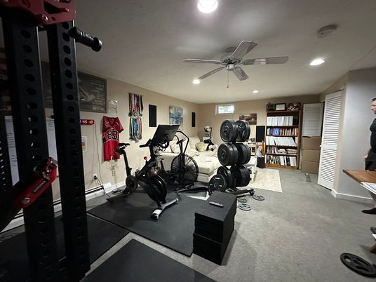 Fitness Equipment, Interior, Recessed Lighting