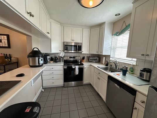 Interior, Kitchen, Stainless Steel Appliances