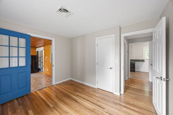 Bathroom, Empty room, Interior, Wood Texture Flooring