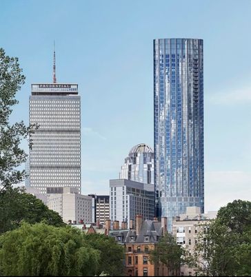 Exterior, Facade, Highrise